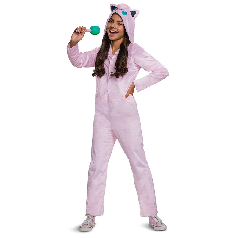 Jigglypuff Hooded Jumpsuit|4/6 L|7/8 K|10/12 G