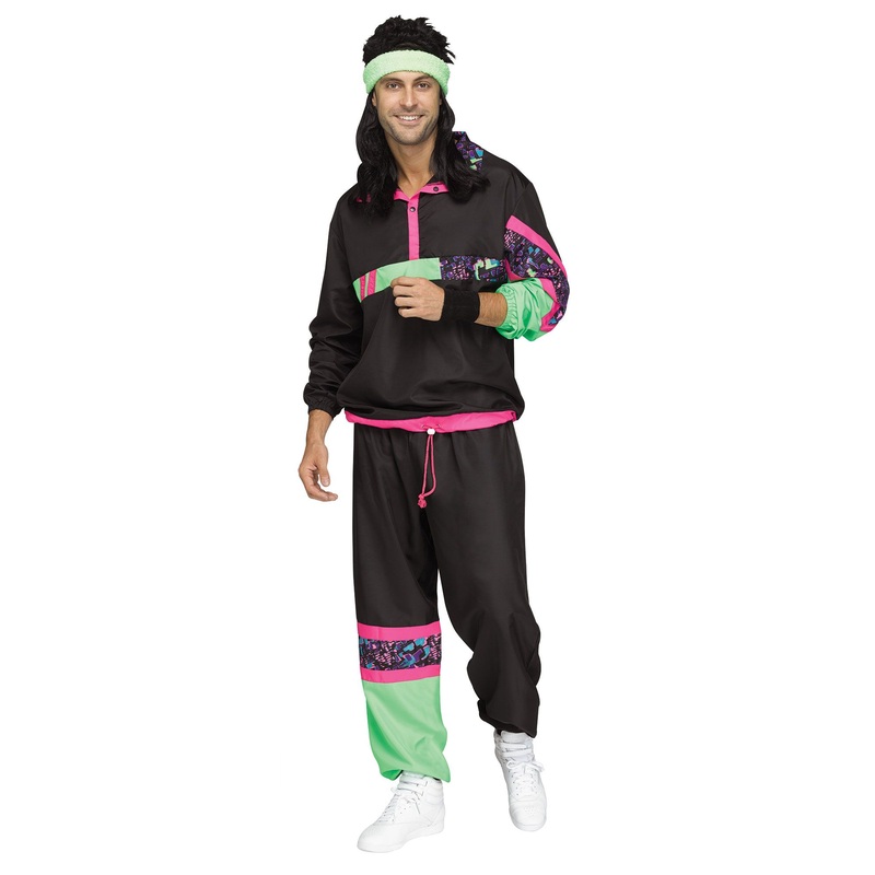 Mens 80’S Track Suit