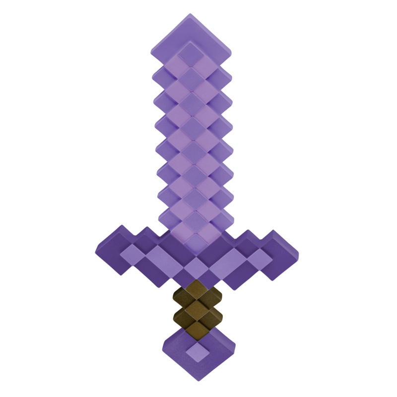 Minecraft Sword Enchanted Purple