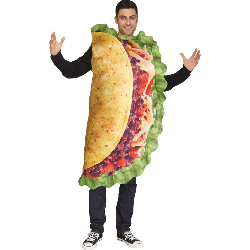 Photo Real Taco Adult Plus Size