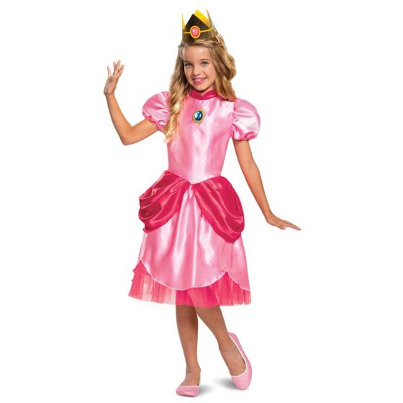 Princess Peach Classic Child|4/6 L|7/8 K|10/12 G