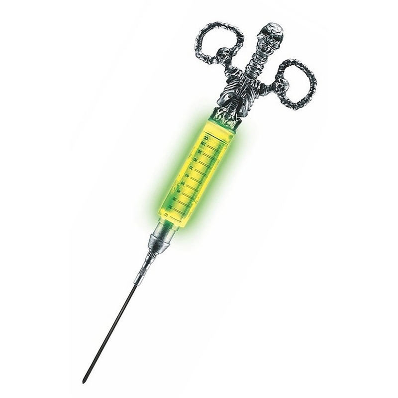 Radioactive Glowing Syringe