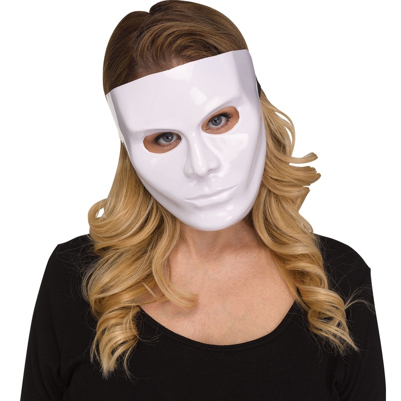 Blank Mask Female White