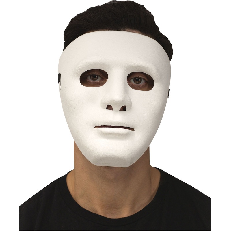 Blank Mask Male White