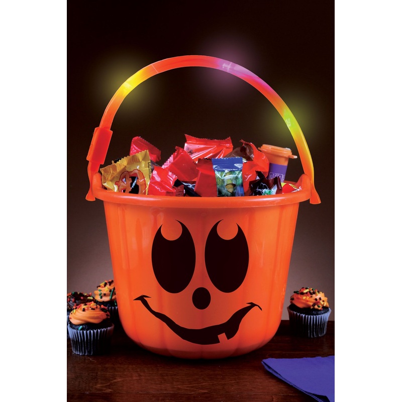 Light Up Trick or Treat Pumpkin Bucket