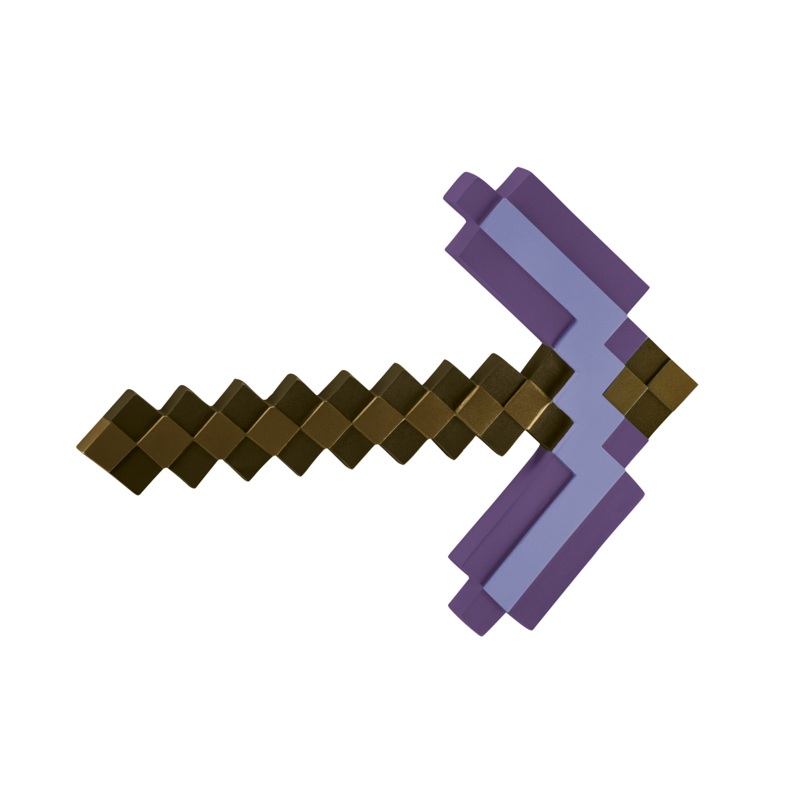 Minecraft Pickaxe Enchanted Purple