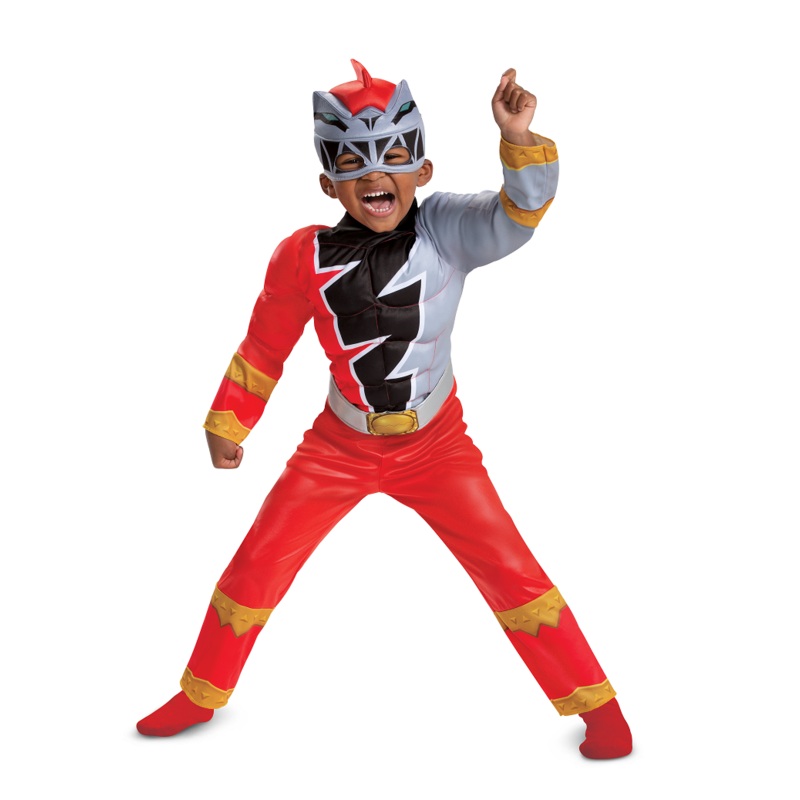 Red Ranger Dino Fury Toddler|4/6 L|3/4 M