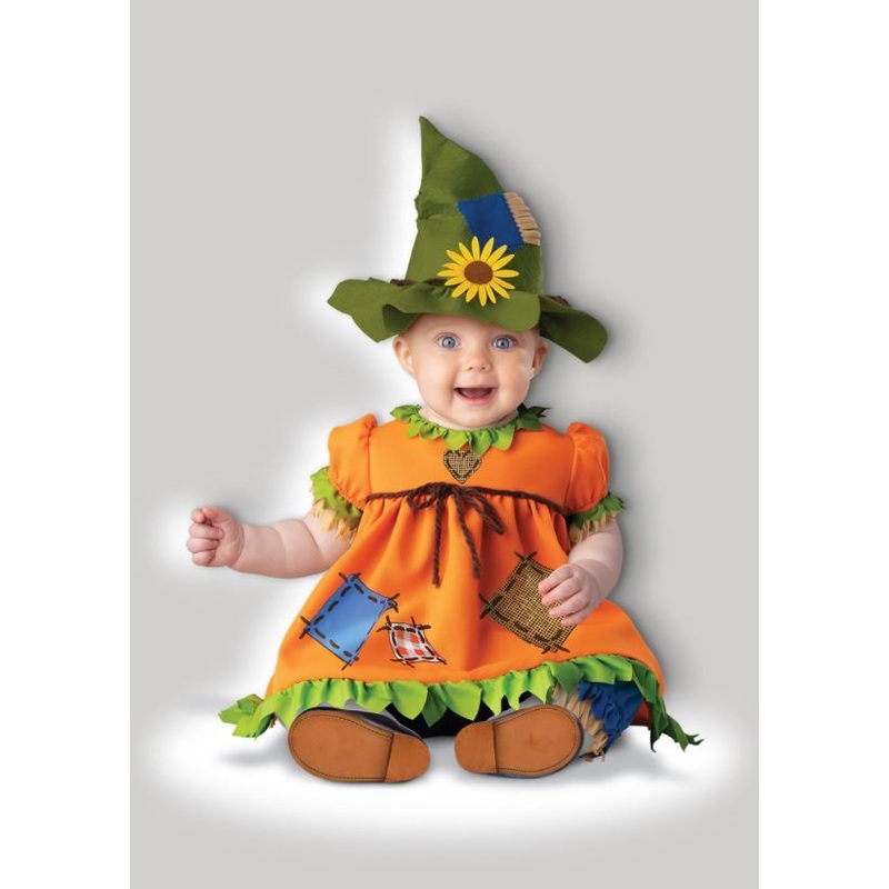 Sassy Scarecrow Romper|0-6|6-12|12-18|18-24