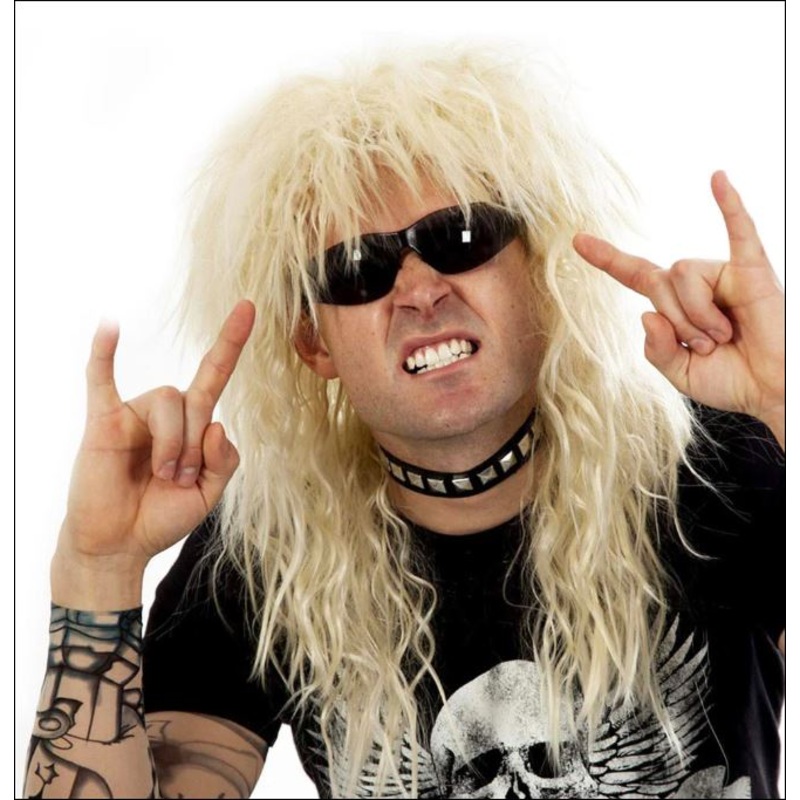 80’S Blonde Rocker Wig