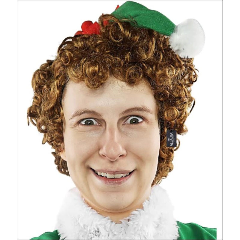 Brown Buddy Elf Wig