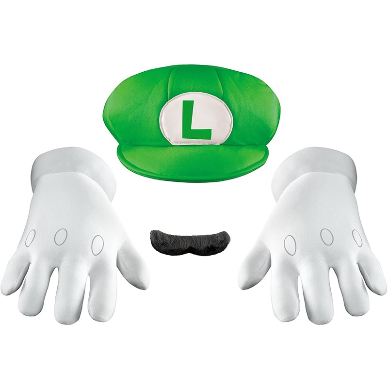 Luigi Accessory Kit Adult