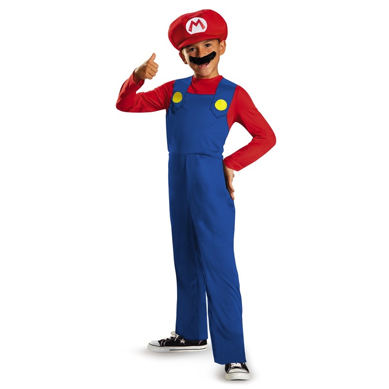 Mario Classic Child|3/4 M|4/6 L|7/8 K|10/12 G