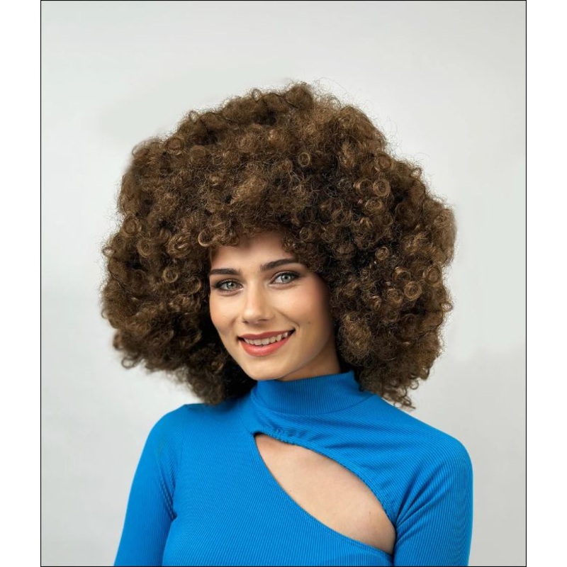 Super Jumbo Afro Brown