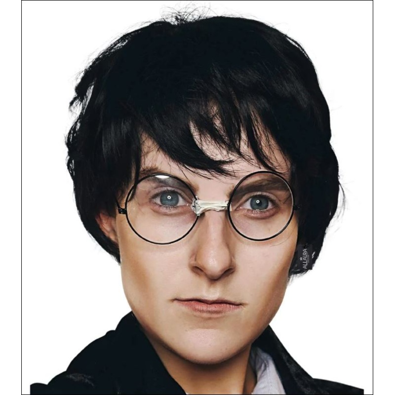 Young Sorcerer Wig and Glasses