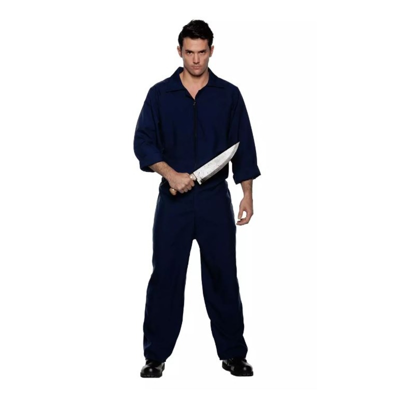 Horror Jumpsuit Blue Adult|Teen|O/S|XL|XXL