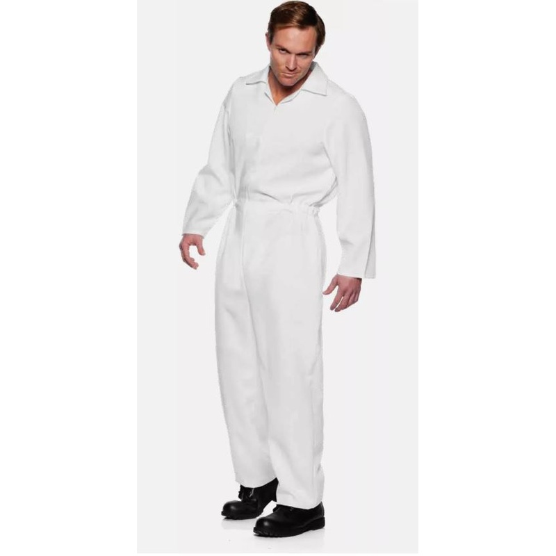 Horror Jumpsuit White Adult|Teen|O/S|XL|XXL