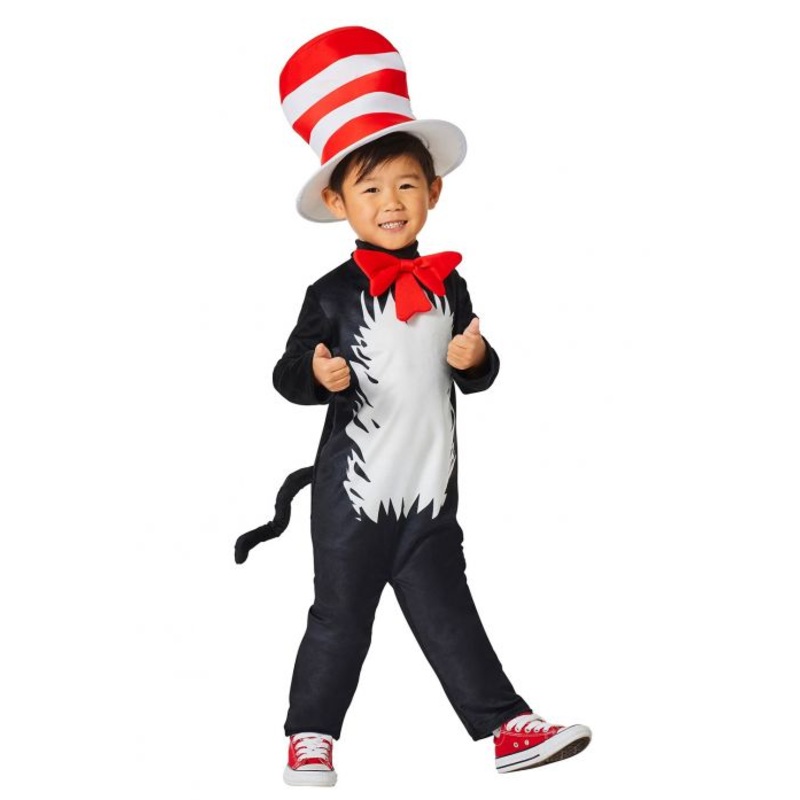 Cat in the Hat Toddler|2/3 S|3/4 M