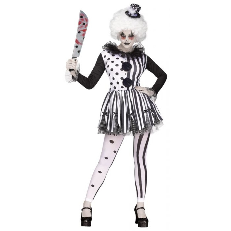 Killer Clown Adult Womens|S/M|M/L