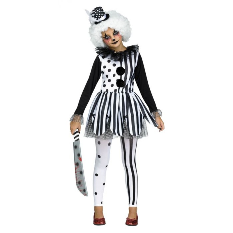 Killer Clown Child Girls|M|L|Tween