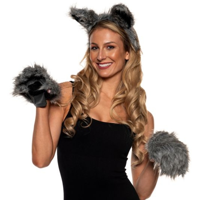 Werewolf Ears and Paws Set
