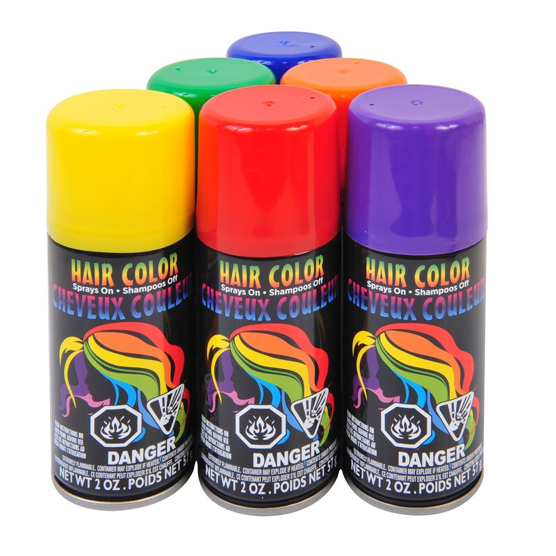 Yellow Flourescent Hairspray 2OZ