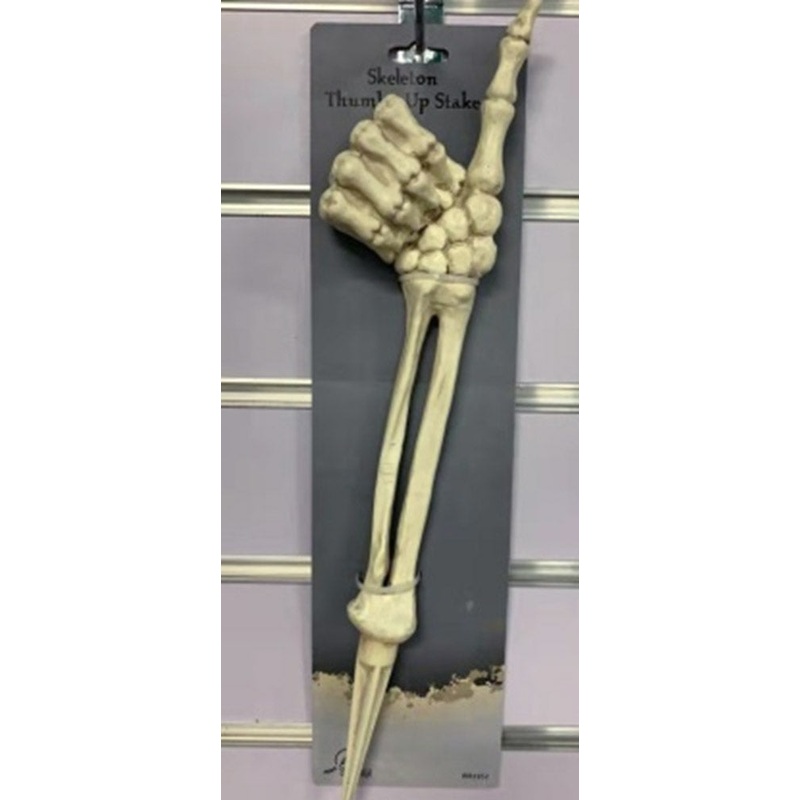 17 Skeleton Thumbs Up Lawn Stake