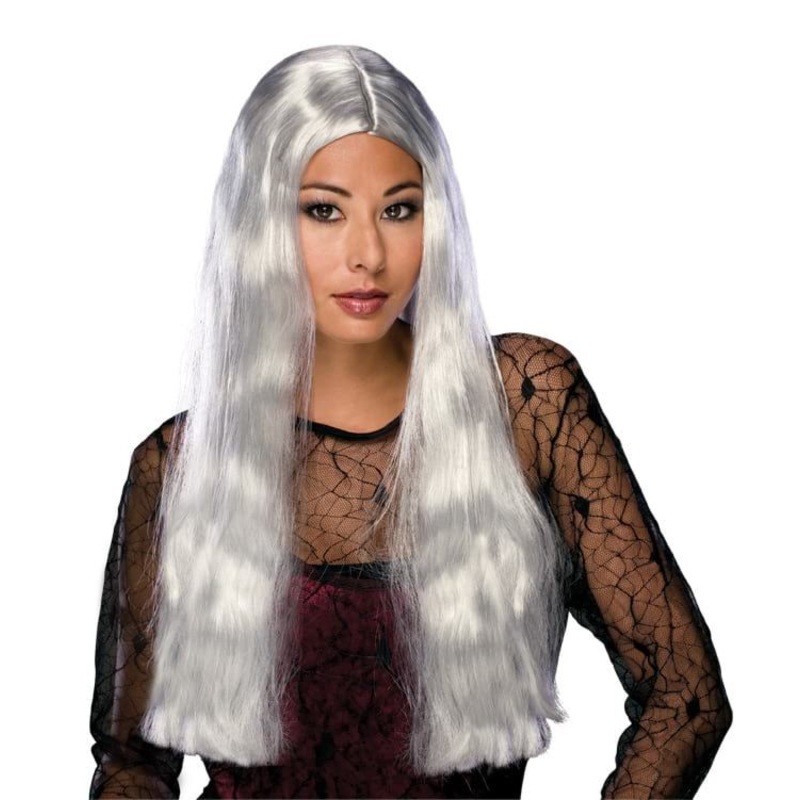 24 Grey Witch Wig