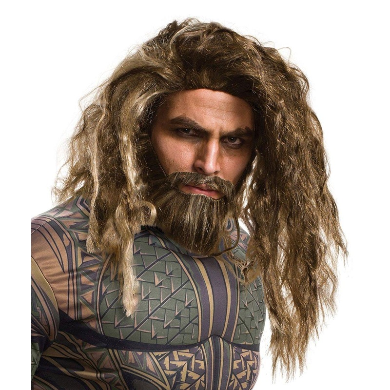 Aquaman Beard and Wig Adult