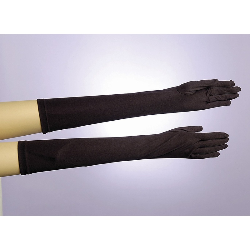 Long Nylon Gloves|Black|White|Red