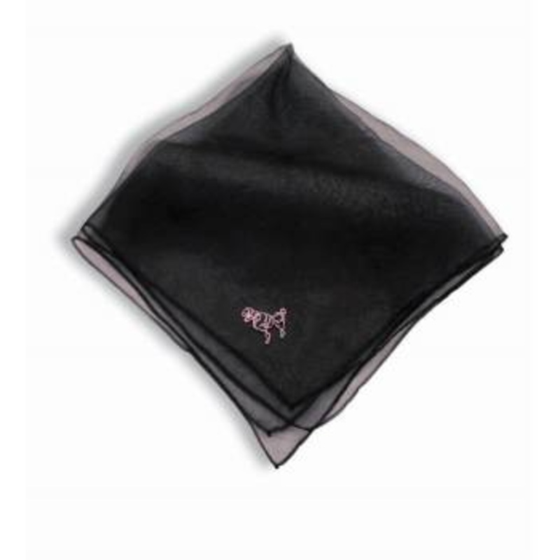 Poodle Scarf- Black