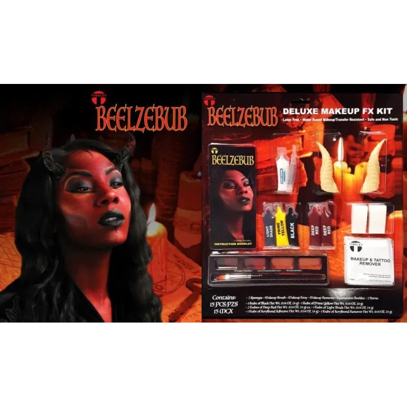 15PC Devil Deluxe Makeup Kit