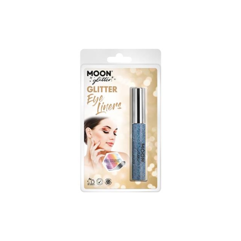 Blue Holographic Glitter Eye Liner