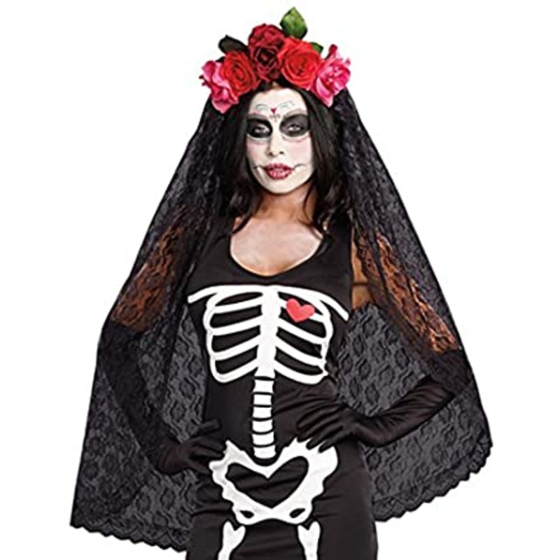 Day of the Dead Veil