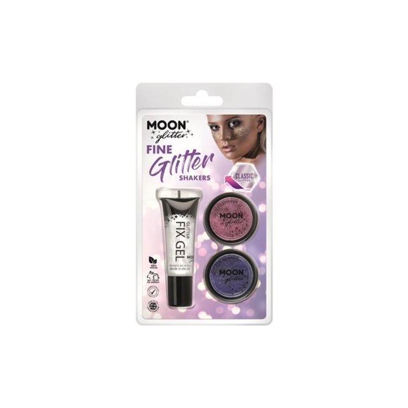 Fine Glitter Pink and Purple Kit