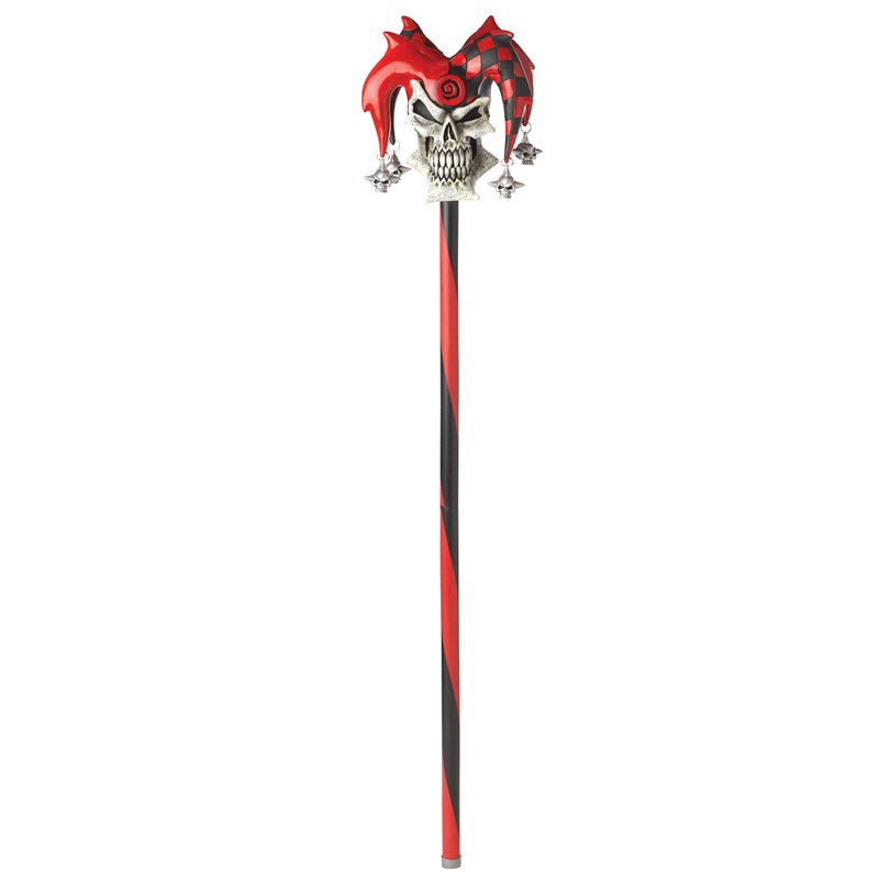 Psycho Jester Cane Red