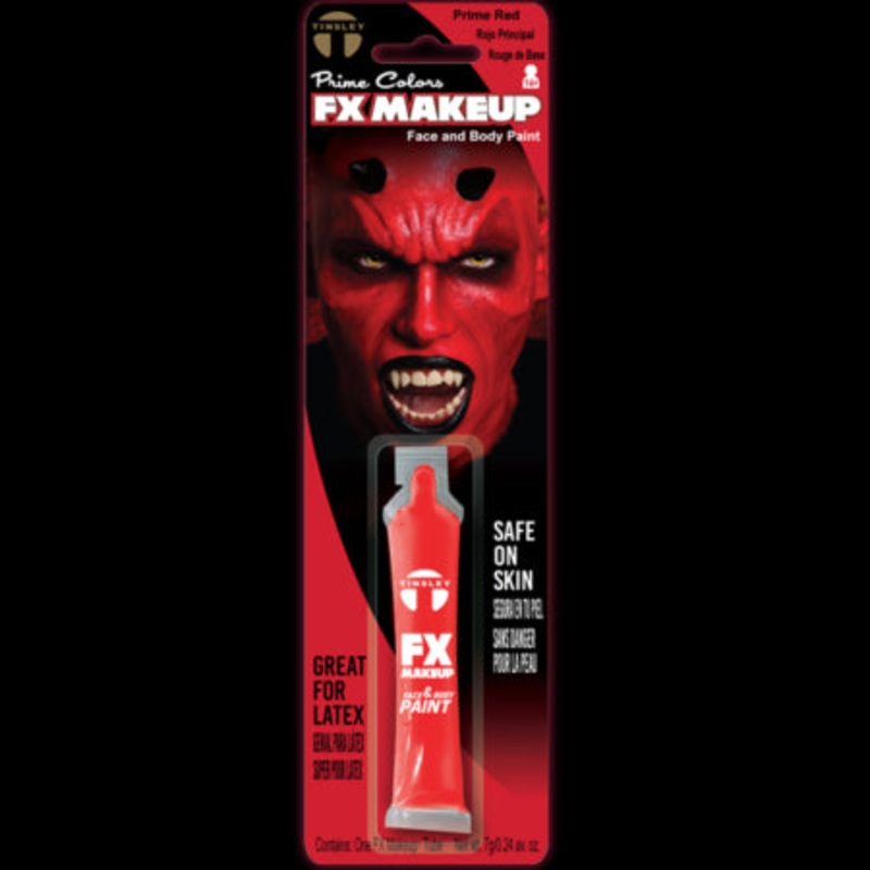 Red Face and Body Paint