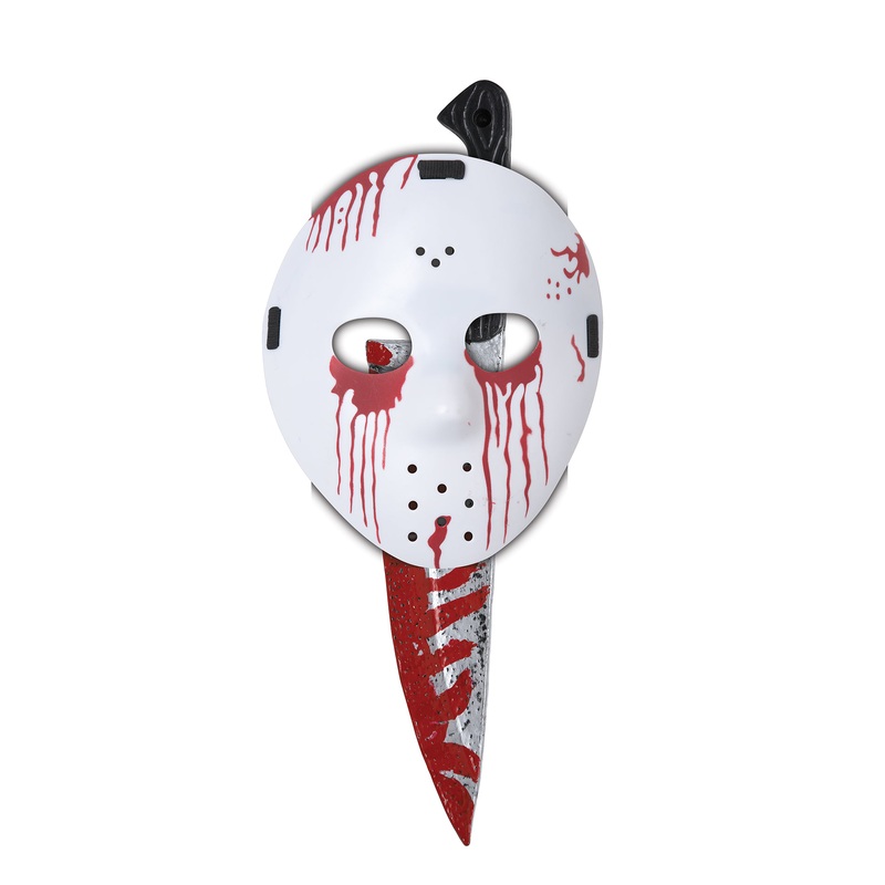Slasher Hockey Mask and Knife