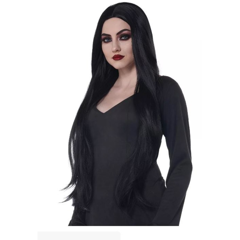 XL Long Black Cosplay Wig