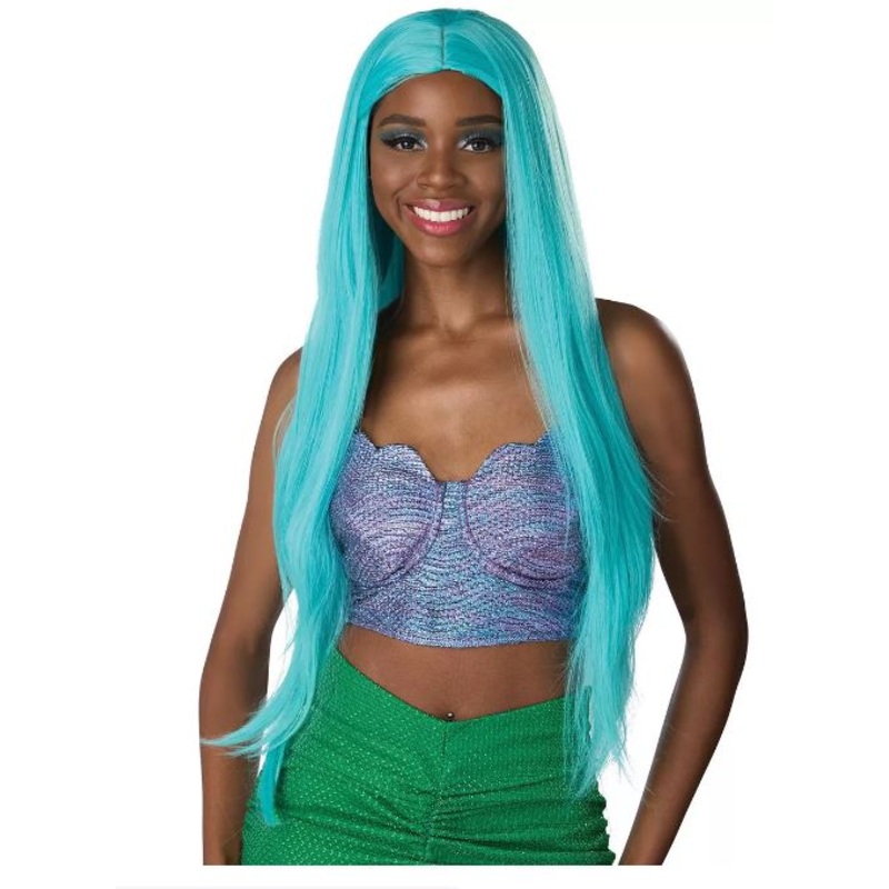 XL Long Teal Cosplay Wig