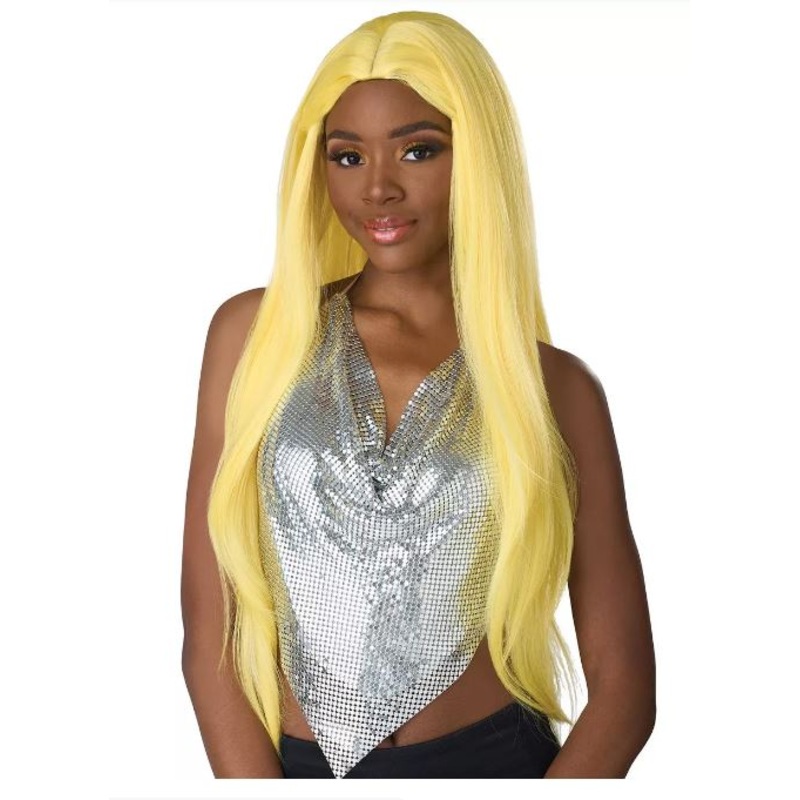 XL Long Yellow Cosplay Wig