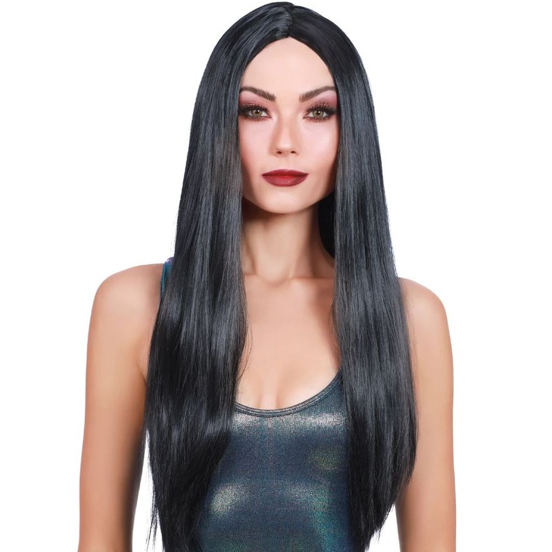 Black Long Straight Wig
