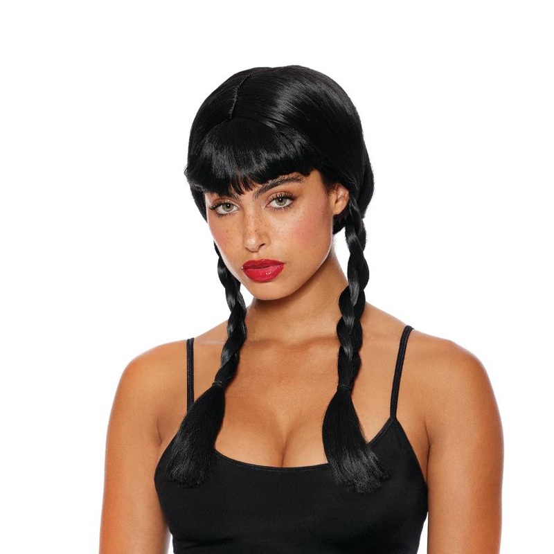 Double Braid Wig With Bangs