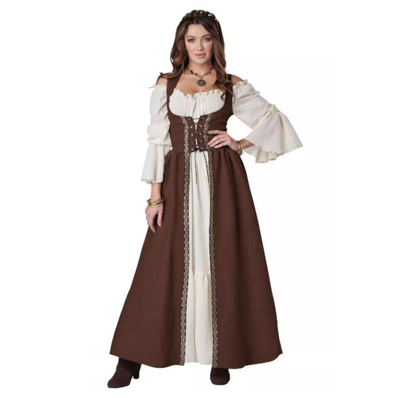 Medieval Overdress Brown|XS|S/M|M/L