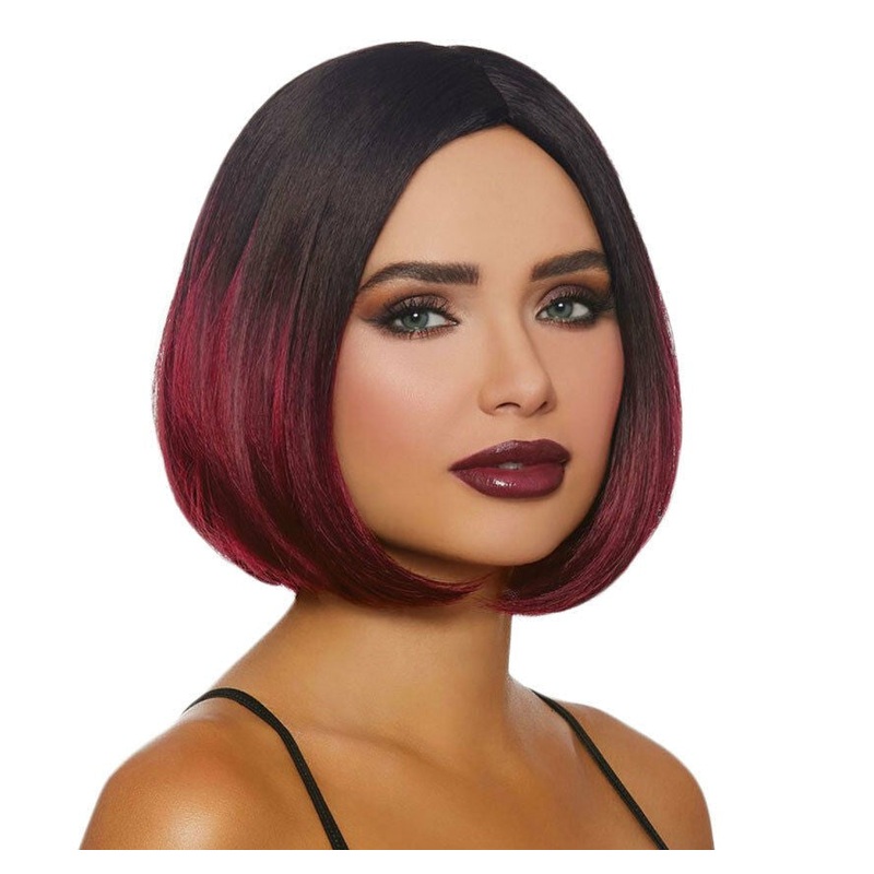 Ombre Burgundy Bob