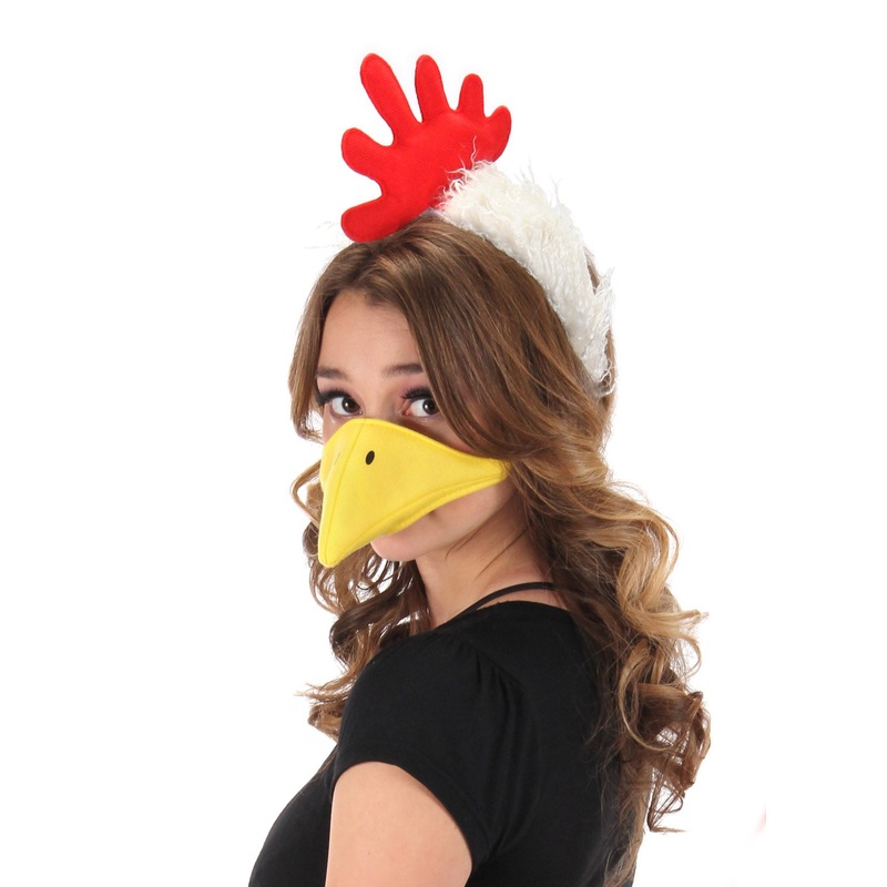 Chicken Headband and Beak Kit
