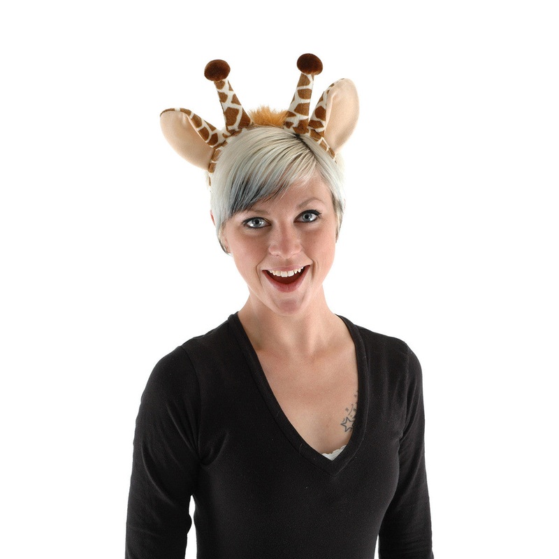 Giraffe Ears Headband and Tail