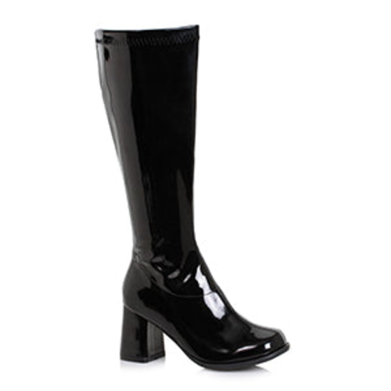 Black Gogo Boot Womens|Small|Medium|Large|Xlarge|XXlarge|XXXlarge