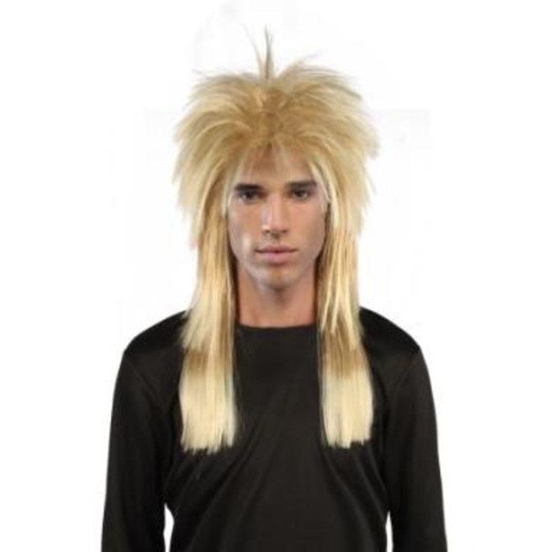 Blonde 80’S Rockstar Wig