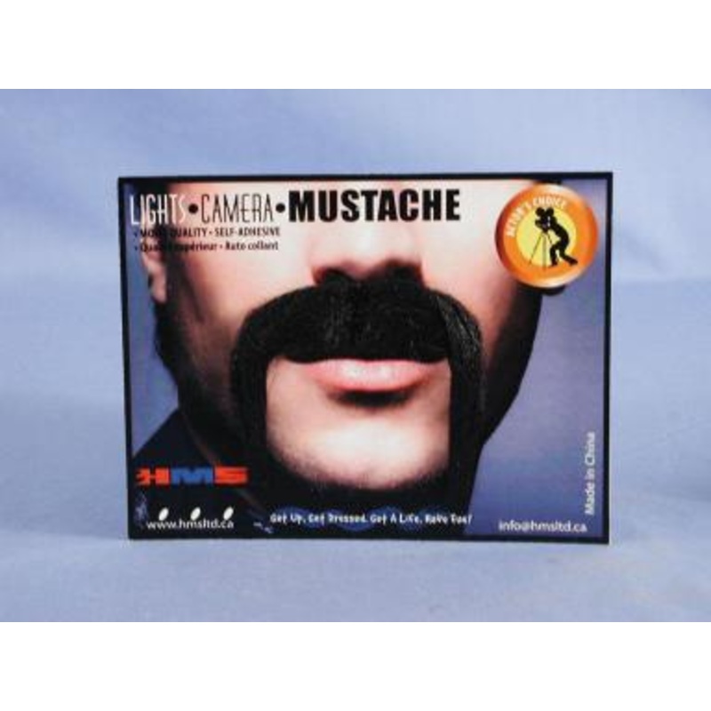 Chinese Moustache Black