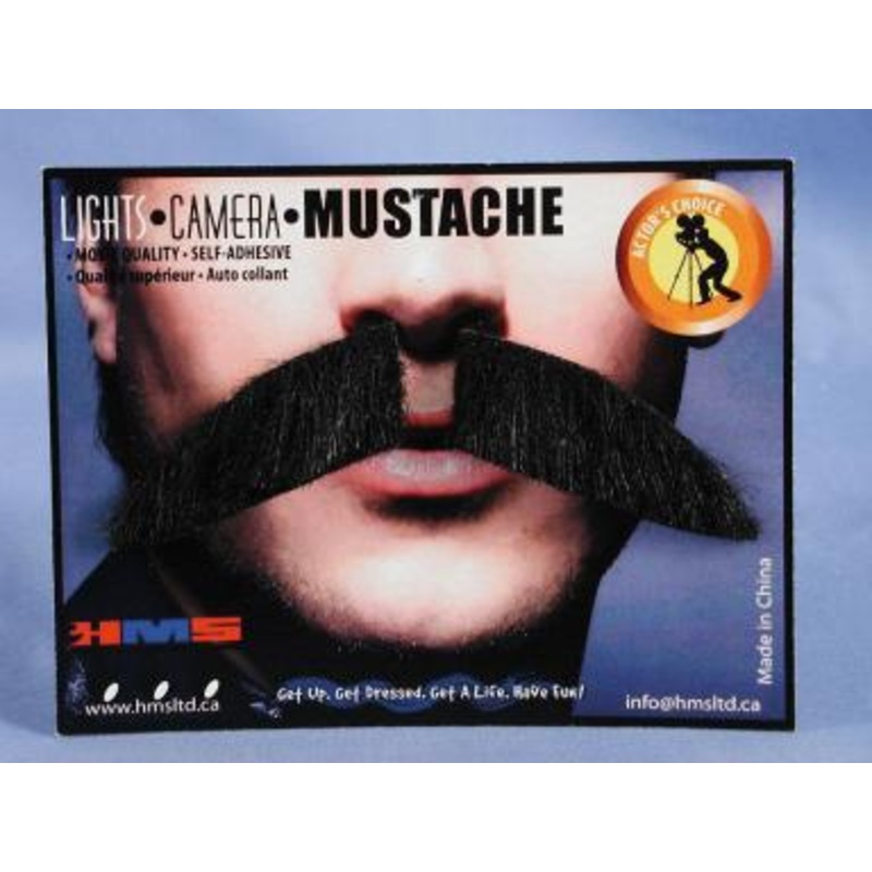 Dapper Moustache Grey
